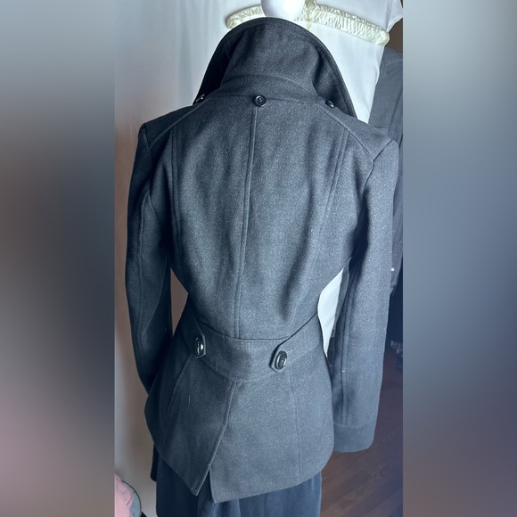 American Rag Black/ Dark Grey Double Breasted Jacket - Picture 6 of 11